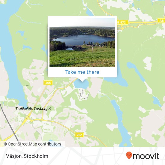 Väsjon map