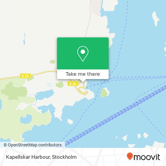 Kapellskar Harbour map