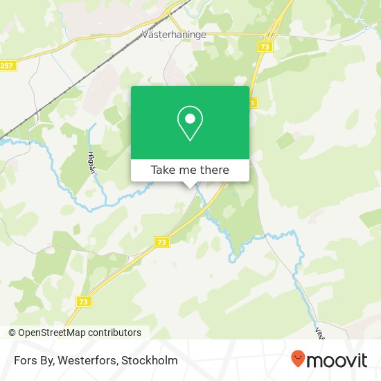 Fors By, Westerfors map