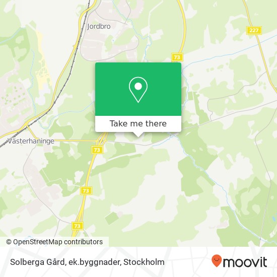 Solberga Gård, ek.byggnader map