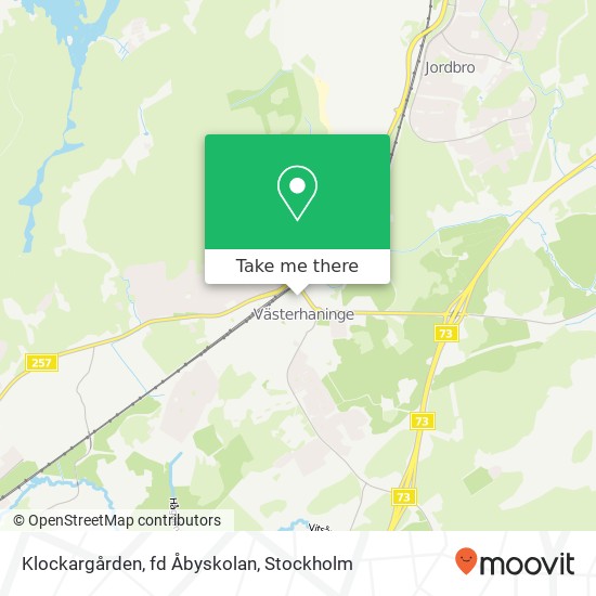 Klockargården, fd Åbyskolan map