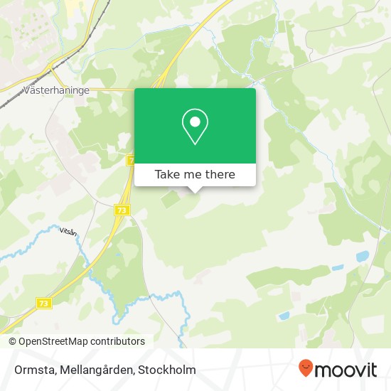 Ormsta, Mellangården map