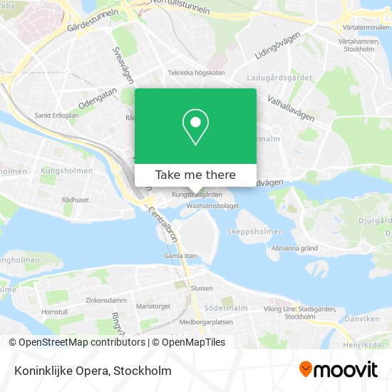 Koninklijke Opera map
