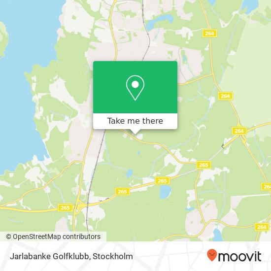 Jarlabanke Golfklubb map