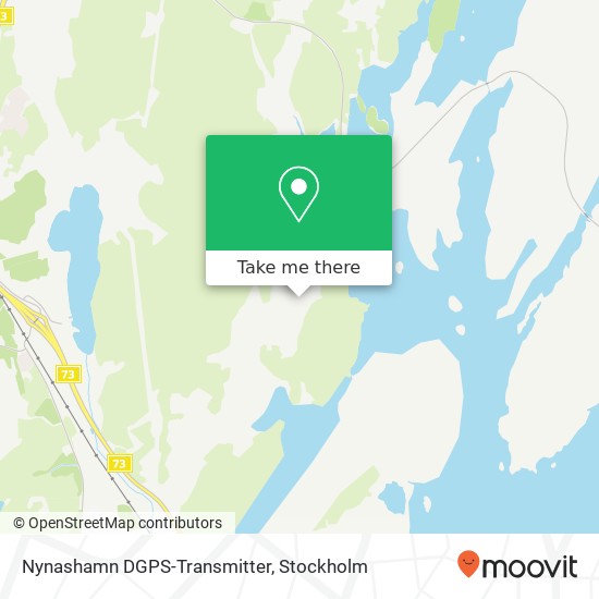 Nynashamn DGPS-Transmitter map