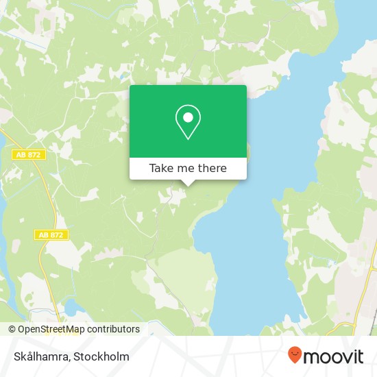 Skålhamra map