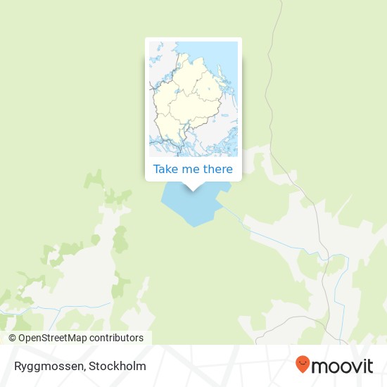 Ryggmossen map