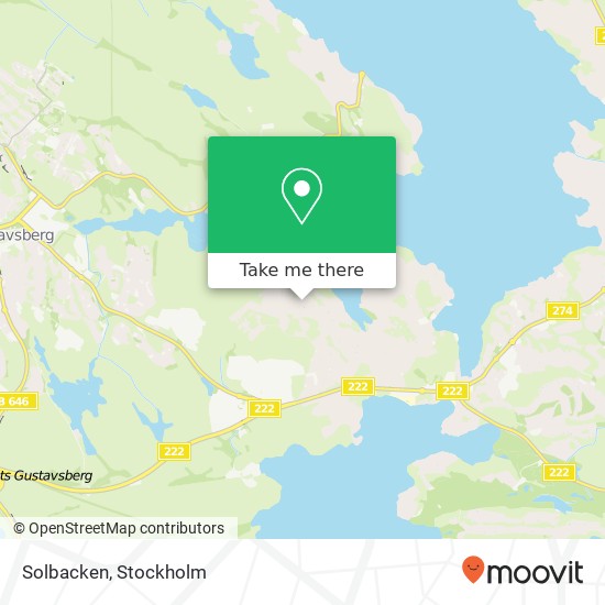 Solbacken map