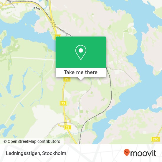 Ledningsstigen map