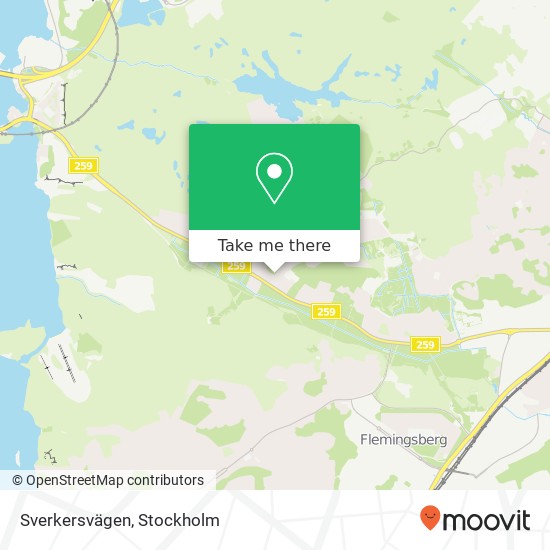 Sverkersvägen map