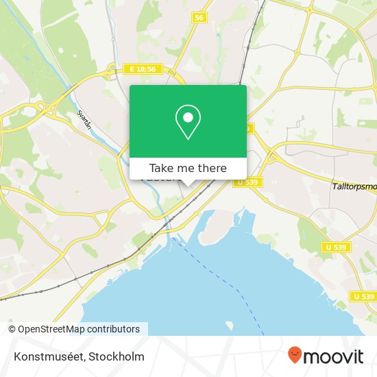 Konstmuséet map