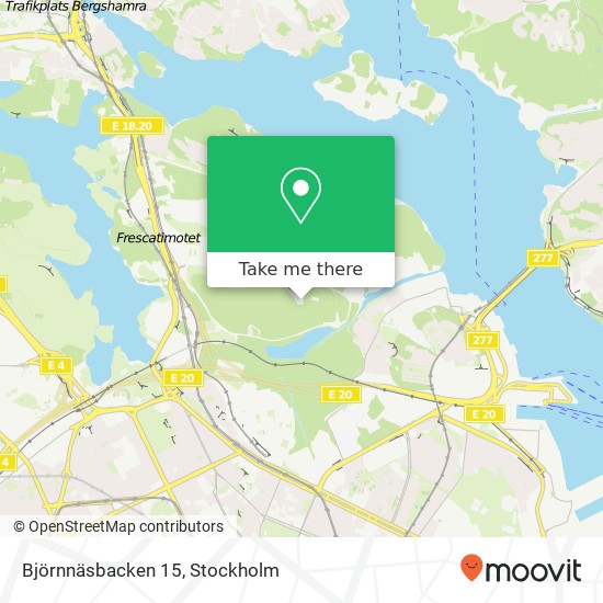 Björnnäsbacken 15 map