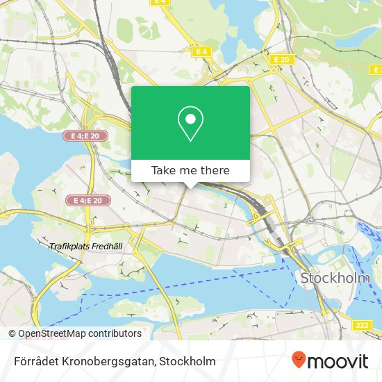 Förrådet Kronobergsgatan map