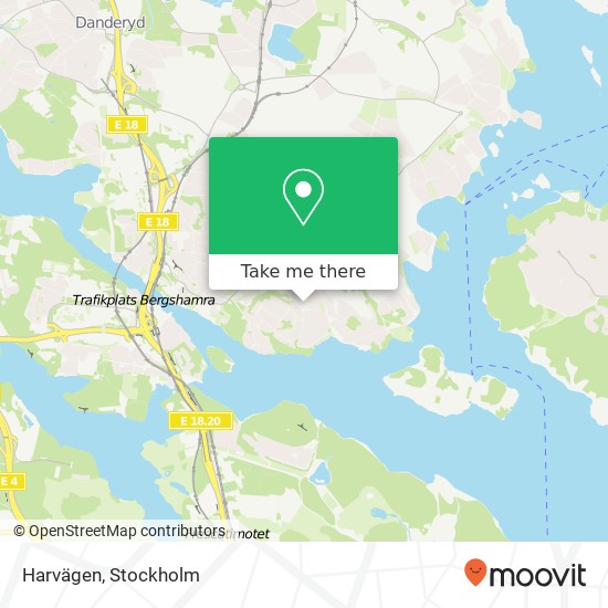 Harvägen map