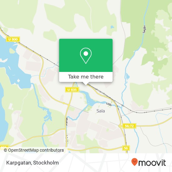 Karpgatan map