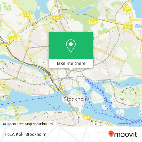 IKEA Kök map