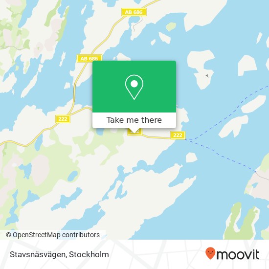 Stavsnäsvägen map