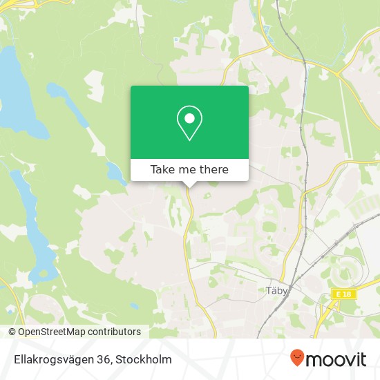 Ellakrogsvägen 36 map