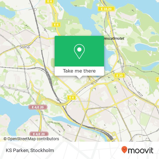 KS Parken map