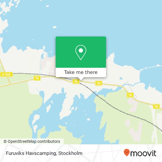 Furuviks Havscamping map