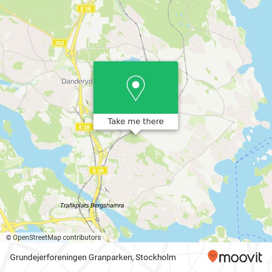 Grundejerforeningen Granparken map