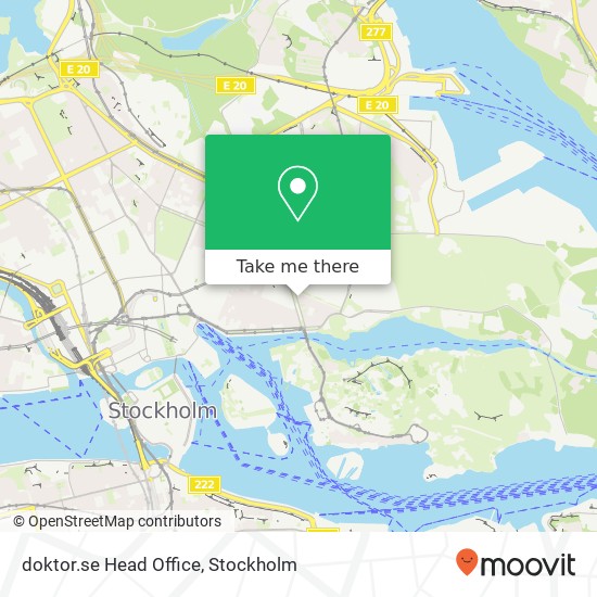 doktor.se Head Office map