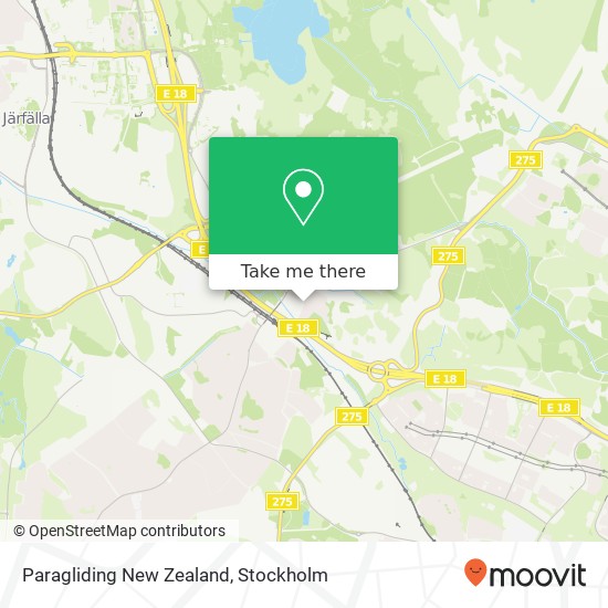 Paragliding New Zealand map