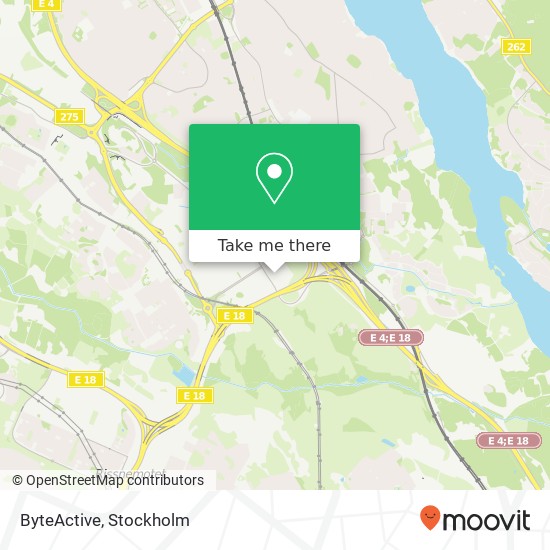 ByteActive map