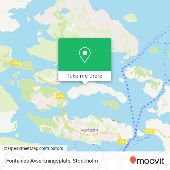 Fontaines Avverkningsplats map