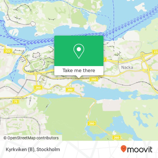 Kyrkviken (B) map