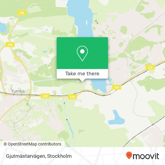 Gjutmästarvägen map