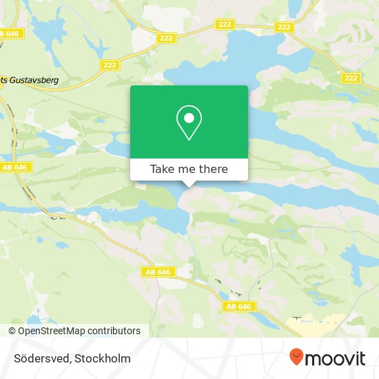 Södersved map