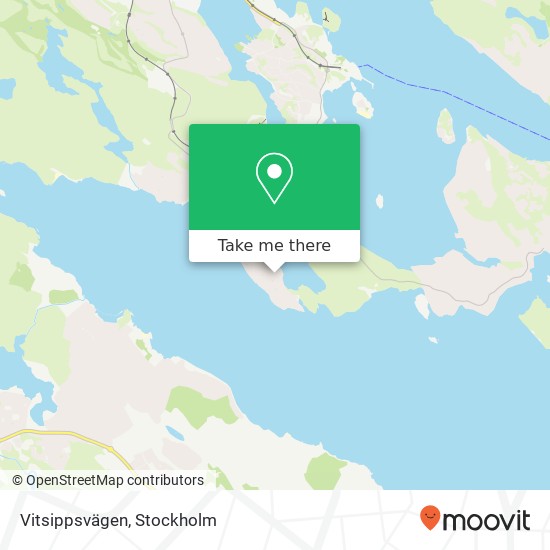 Vitsippsvägen map