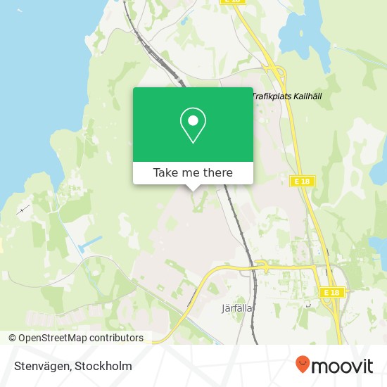 Stenvägen map