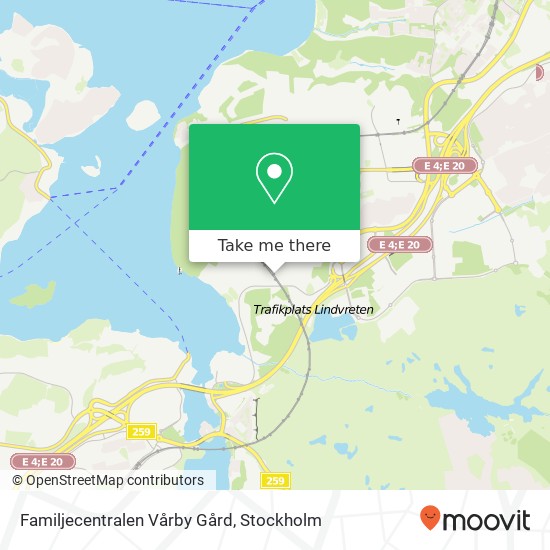 Familjecentralen Vårby Gård map