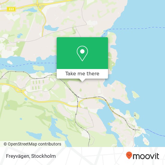 Freyvägen map