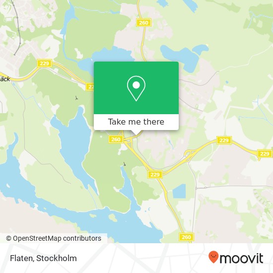 Flaten map