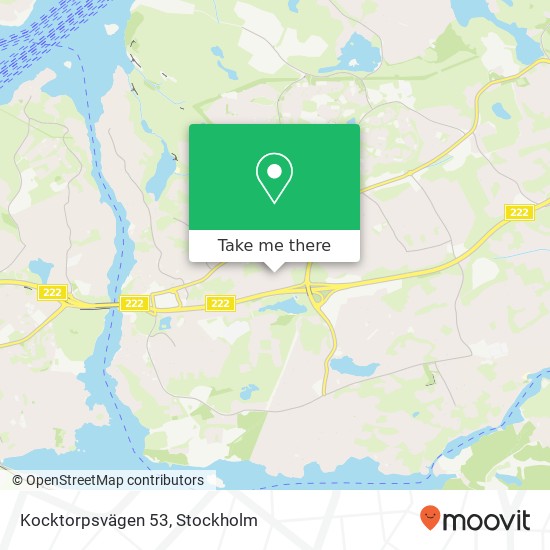 Kocktorpsvägen 53 map