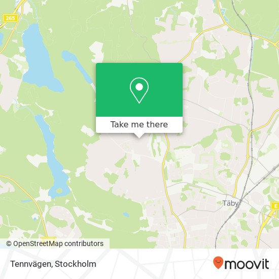 Tennvägen map