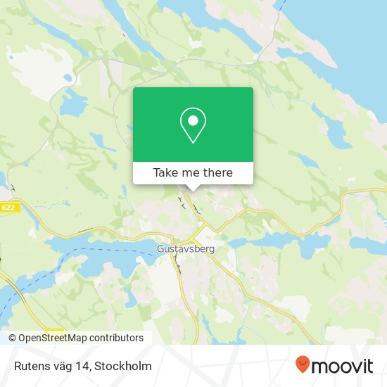 Rutens väg 14 map