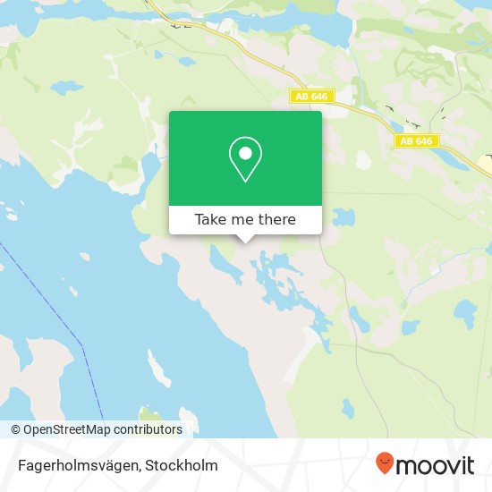 Fagerholmsvägen map