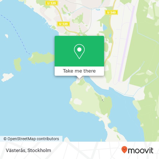 Västerås map