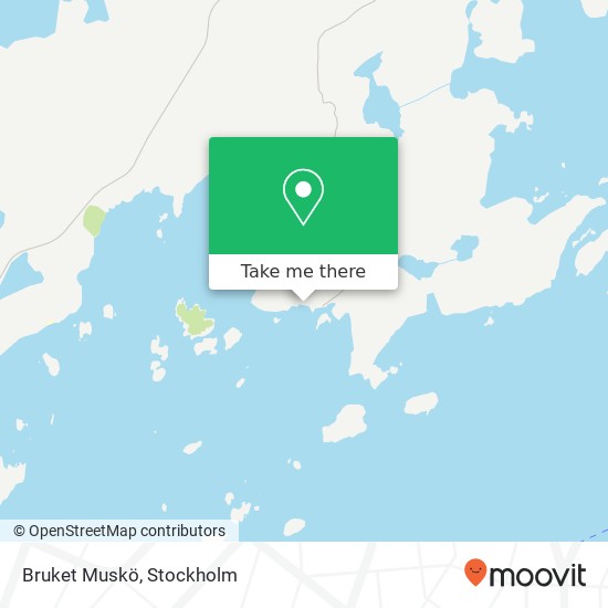 Bruket Muskö map