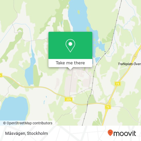 Måsvägen map