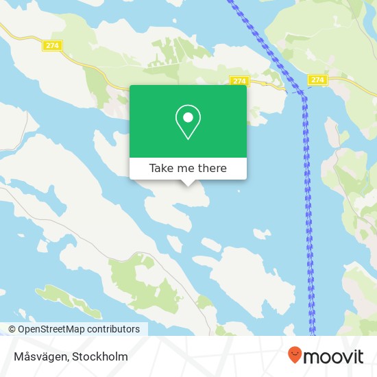 Måsvägen map