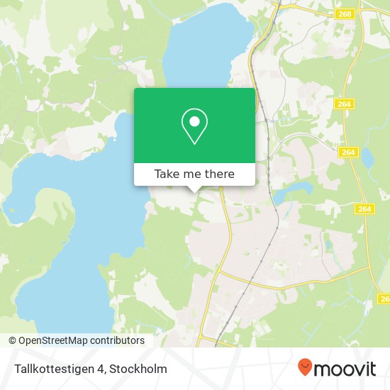 Tallkottestigen 4 map