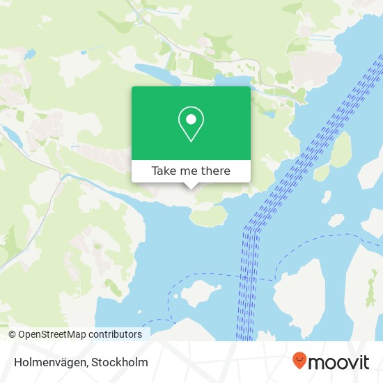 Holmenvägen map