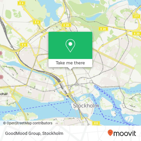 GoodMood Group map