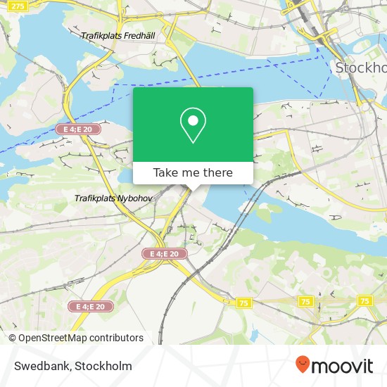 Swedbank map