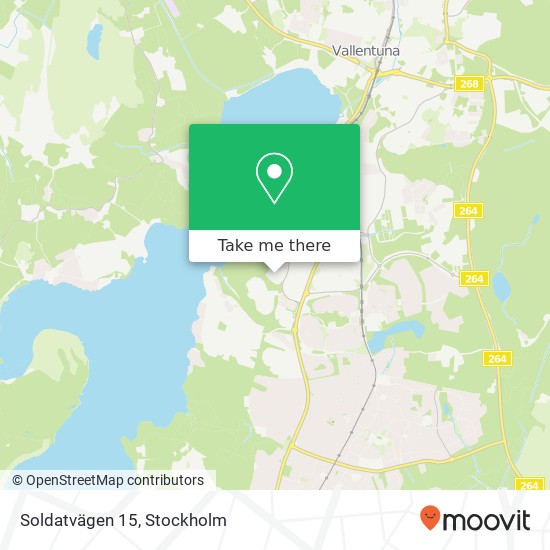 Soldatvägen 15 map